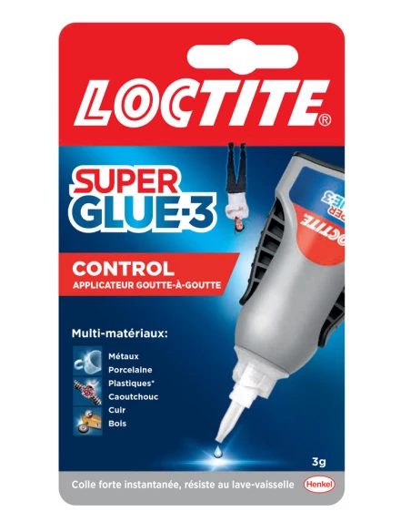 Superglue-3 Liquide Control 3g - LOCTITE