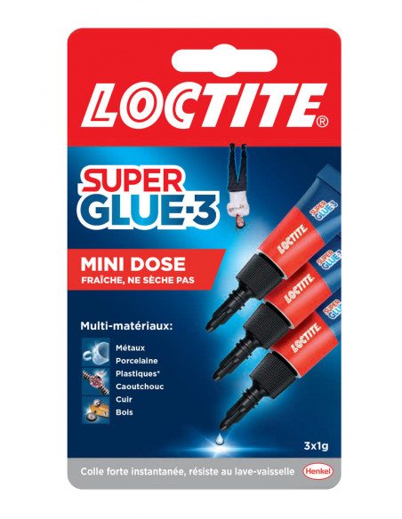 Superglue-3 Mini Dose Blister 3x1gr - SUPER-GLUE 3