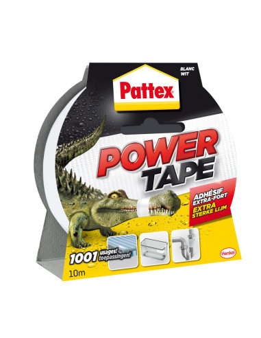 Adhesif Power Tape 5x10m Blanc - PATTEX - 3178040434929 -  - 113438