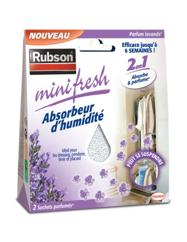 Absorbeur Minifresh Lavande 2x50gr - RUBSON