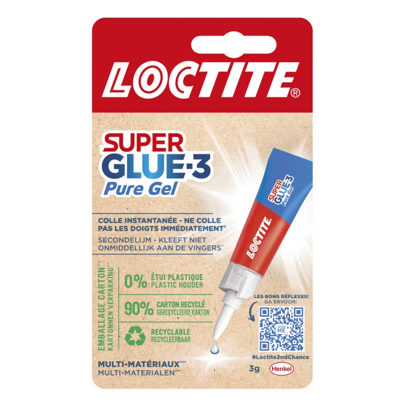 Superglue-3 Pure Gel Tube 3gr - LOCTITE