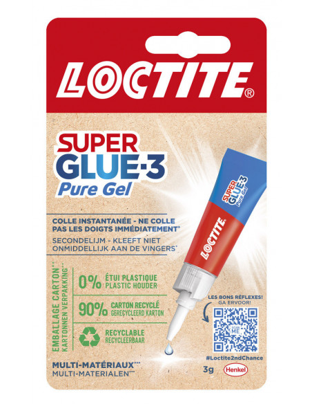 Superglue-3 Pure Gel Tube 3gr - LOCTITE