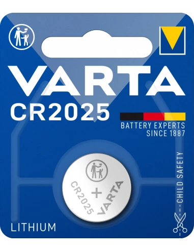 10 Blister de 1 x CR2025 - VARTA