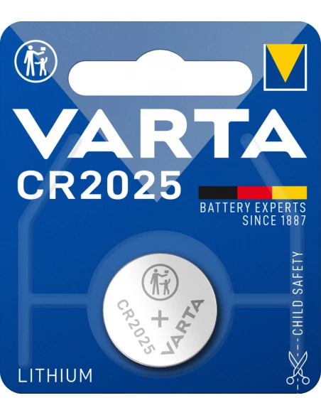 10 Blister de 1 x CR2025 - VARTA