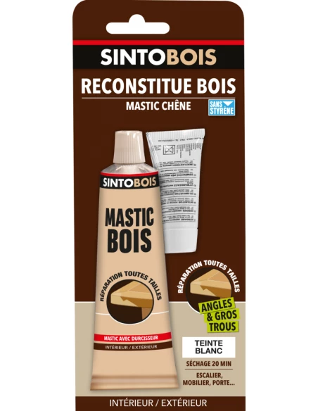 Sintobois Reconstr Blanc S/B 66ml - SINTO