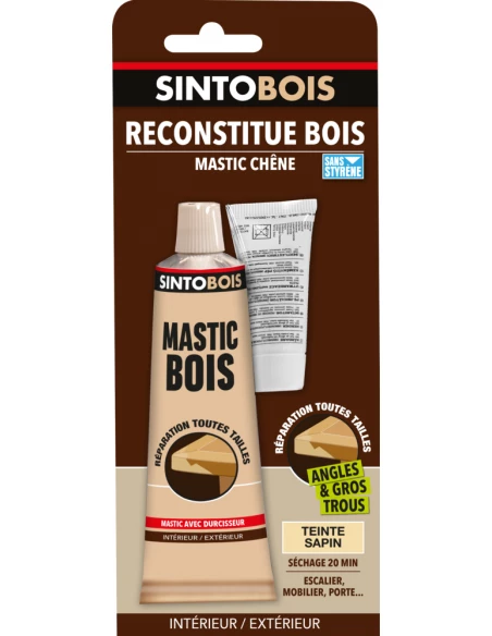 SINTOBOIS Mastic_60g_sapin - SINTO