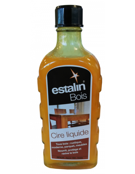 Estalin Cire Liguide Tous Bois250ml - ESTALIN