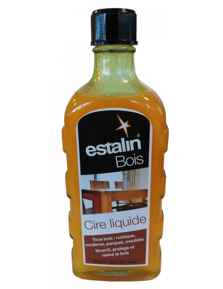 Estalin Cire Liguide Tous Bois250ml - ESTALIN