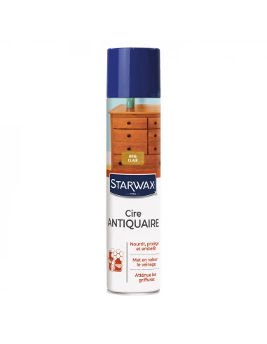 Cire Antiquaire Aerosol Bois beige 300ml - STARWAX