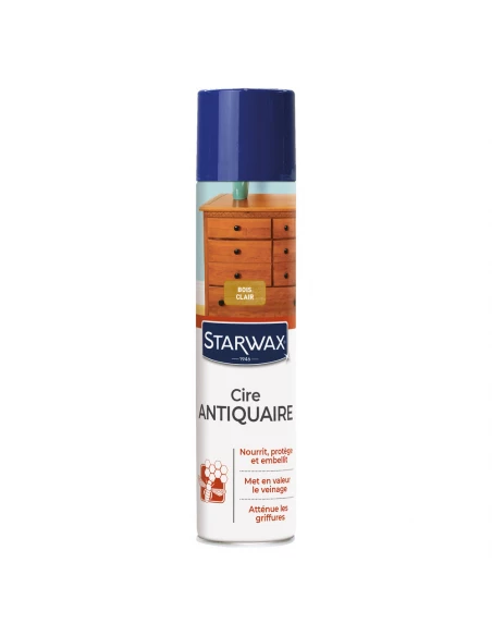 Cire Antiquaire Aerosol Bois beige 300ml - STARWAX