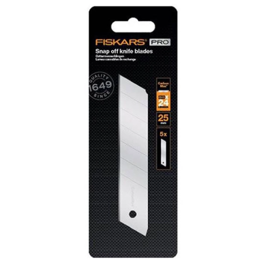 Lames Cutter Cassables de Rechange 25mm Pack de 5 - FISKARS