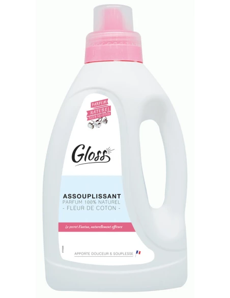 Assouplissant Ultra Concentré Fleur de Coton Flacon 750ml - GLOSS