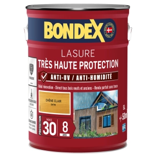 Lasure 8ans Très Haute Protection Satiné Bidon 5L - BONDEX