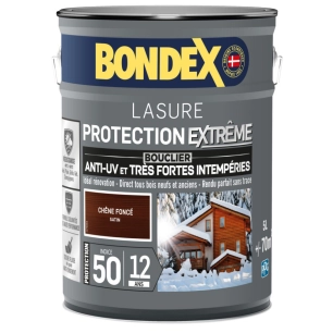 Lasure 12ans Protection Extrême Satiné Bidon 5L - BONDEX