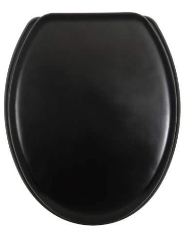 Abattant Wc Mdf Charn Inox Noir Mat - M S V