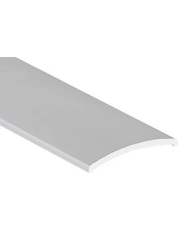 ROMUS Seuil 1/2 bombé adhésif blister_alu_incolore_30mm_0_93m - ROMUS