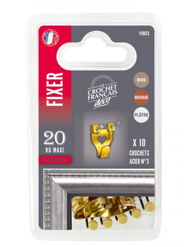Crochet Laiton X10 N°3 - CROCHET X