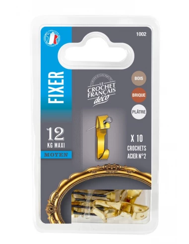 Crochet Laiton X10 N°2 - CROCHET X