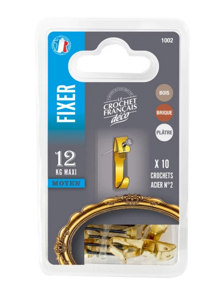 Crochet Laiton X10 N°2 - CROCHET X