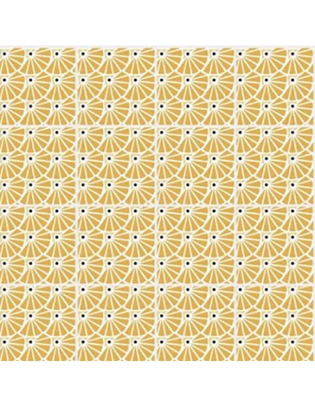 Carrelage Adhesif 3d Manon Moutarde - DECO STYL