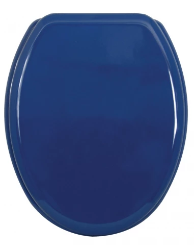 Abattant Wc Mdf Charn Inox Bleu - M S V