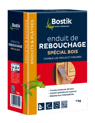 Bostik Rebouche Bois Poudre 1 Kg - BOSTIK