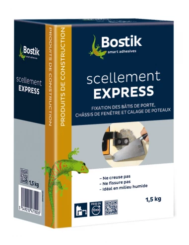 Bostik Scellement Express 1.5 Kg - BOSTIK