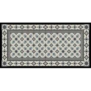 Tapis Velvet Carre Ciment Gris45x75 - MERCURY