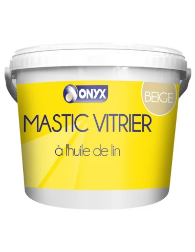 Mastic Sp Vitrier Pot Beige 5kg - ONYX