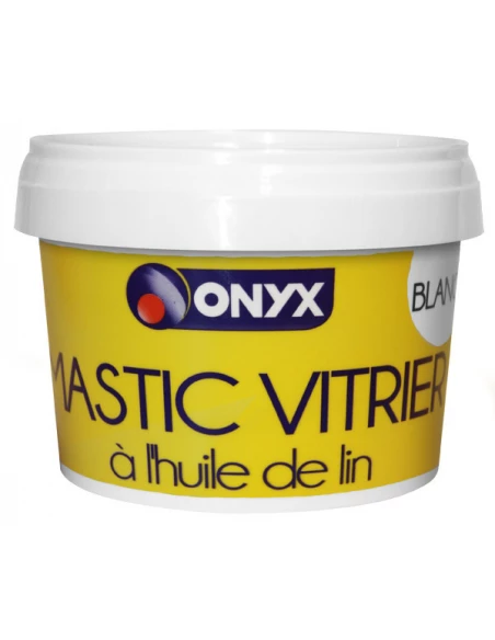 Mastic Sp Vitrier Pot Blanc 500gr - ONYX
