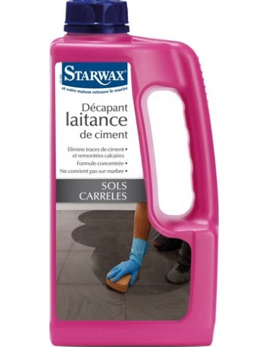 Décapant Laitance Ciment 1 litre - STARWAX