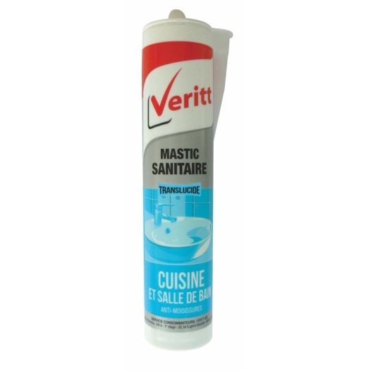 VERITT Mastic sanitaire_280ml_incolore - VERITT