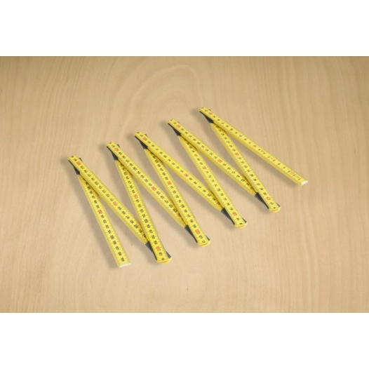 Metre Pliante Bois Pro 2ml - L'OUTIL PARFAIT