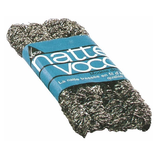 Natte tressée paille de fer moyen - VOCO