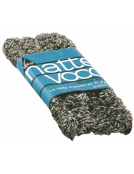 Natte tressée paille de fer moyen - VOCO