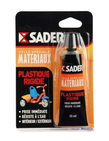 Colle plastique rigide 55ml - SADER