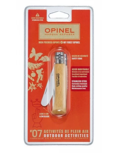Opinel Blister N°7 Bout Rond - OPINEL