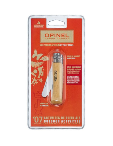 Opinel Blister N°7 Bout Rond - OPINEL