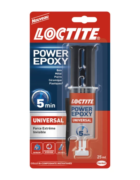 Loctite Epoxy Univ Invisible 25ml - LOCTITE