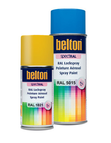 Peinture aérosol Spectral brillant 400ml ral 9006 aluminium blanc - BELTON
