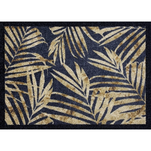 Tapis Crea Gold Leav Antr Bge50x70 - VICA