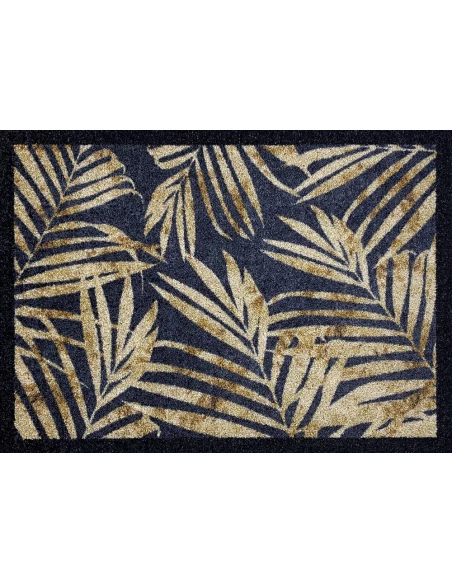 Tapis Crea Gold Leav Antr Bge50x70 - VICA