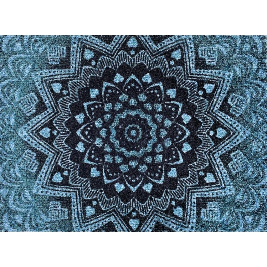 Tapis Crea Mandala Woodturqu50x70 - VICA