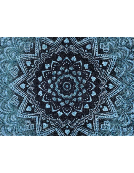 Tapis Crea Mandala Woodturqu50x70 - VICA