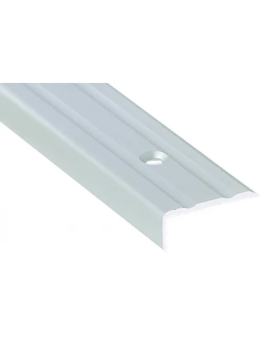 ROMUS Nez-de-marche strié_alu_incolore_25x20x4000mm - ROMUS