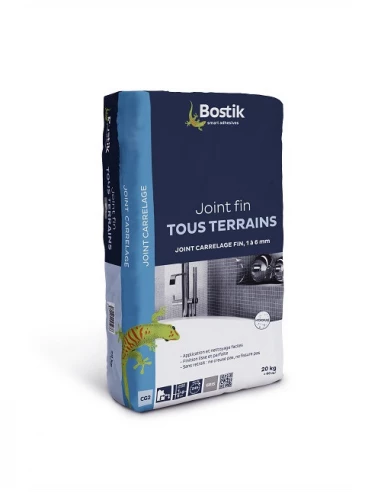 Joint fin 20kg gris - BOSTIK