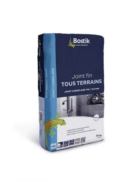 Joint fin 20kg gris - BOSTIK
