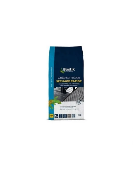 BOSTIK Colle Séchage Rapide_5kg_gris - BOSTIK