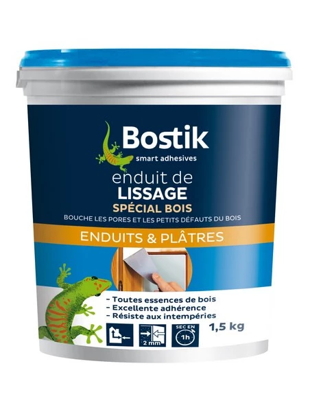 Bostik End Lissage Spec Bois 1.5 K - BOSTIK