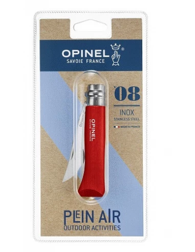 Opinel Blister N°8 Origine Rouge - OPINEL